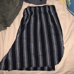 brandy melville striped shorts